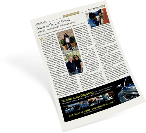 Living Brentwood Magazine | 26th Street Auto Center